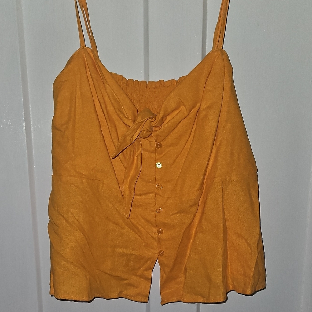 Women's Stylish Yellow Camisole Top